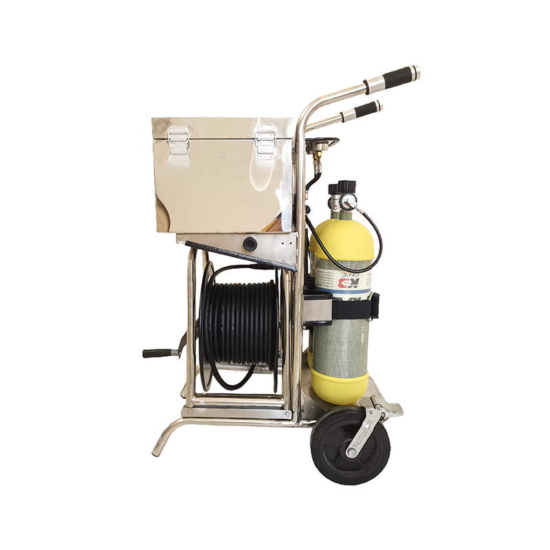 Modelo CHZK2/6.8F/30 Aparelho respiratório autônomo montado em carrinho