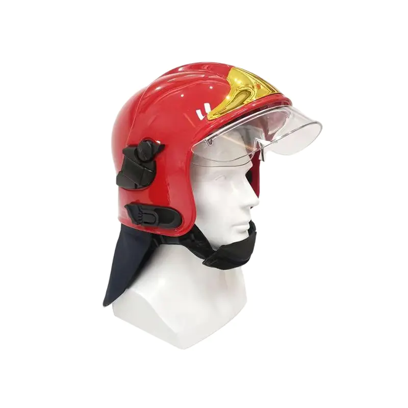 Capacetes de bombeiros europeus F1