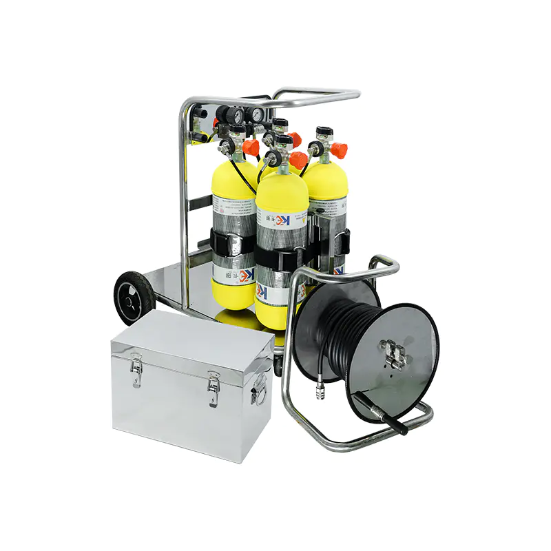 Carrinho de aparelho respiratório de tubo longo HKC60